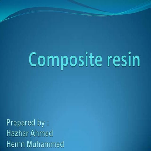 Composite restoration pptx