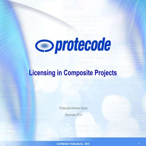 Licensing in Composite Open Source Projects