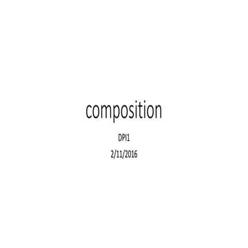 Composition