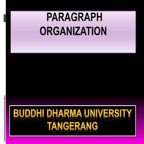 COMPOSITION 1-TOPIC SENTENCES