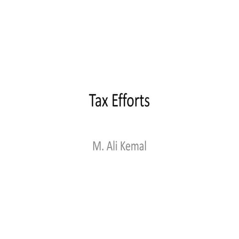 Composition and tax efforts   copy
