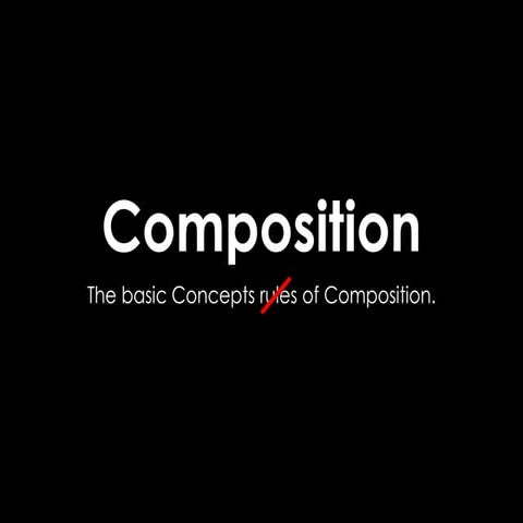 Composition Concepts & Guidelines
