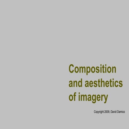 Composition And Aesthetics by David Damico