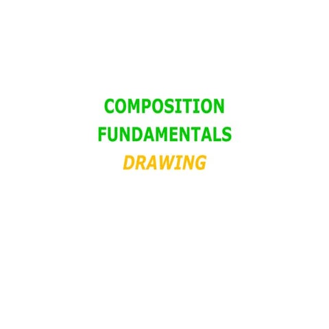 Composition Fundamentals, Drawing