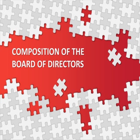 Composition of the board of directors
