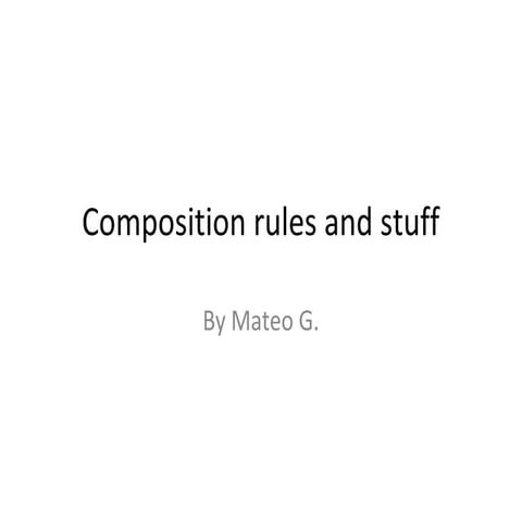 Composition | PPT