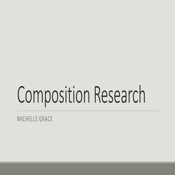 Composition research