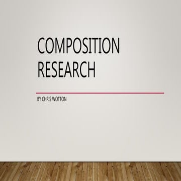 Composition research