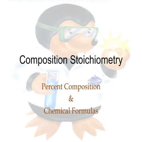 Composition stoichiometry