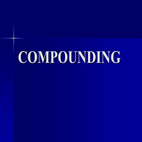 compounding.ppt