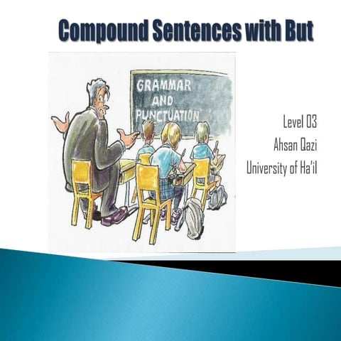 Compound sentences with but | PPTX