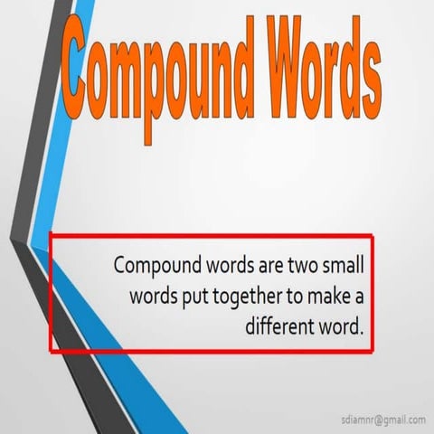 Compound words