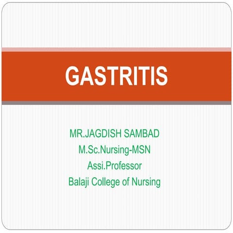 Gastritis 