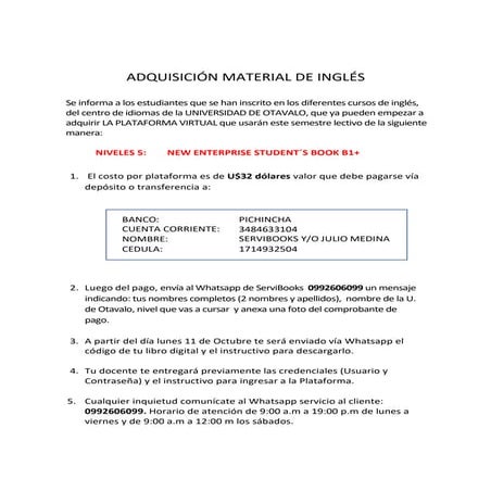 Manual de estudiante POS | PDF