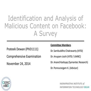 Identification and Analysis of Mali...