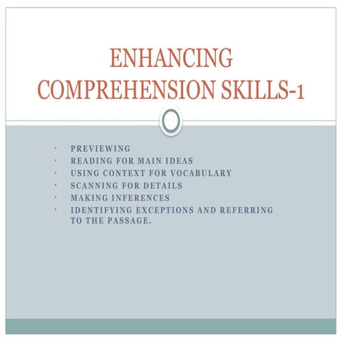 Applied reading skills | PDF