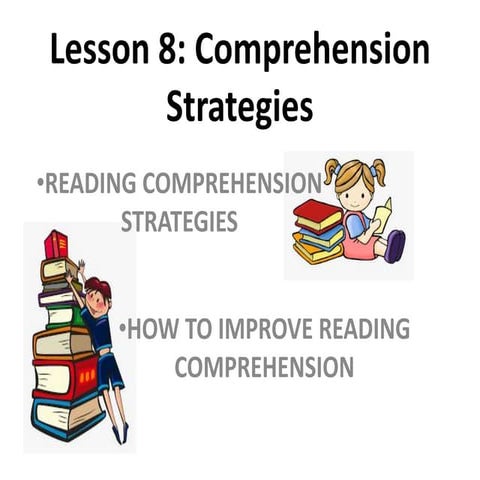 Comprehension strategies