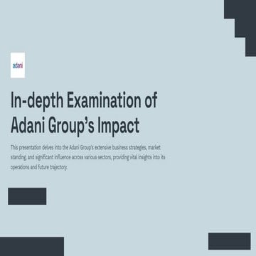 Comprehensive Analysis of Adani Group.pptx