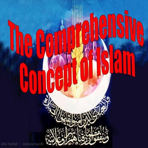 Comprehensive Concept Of Islam