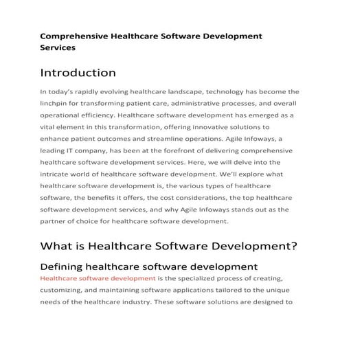 Comprehensive Healthcare Software Development Services.pdf