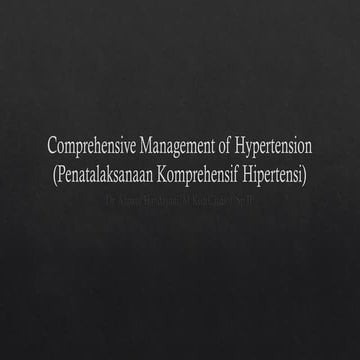 Comprehensive Management of Hypertension.pptx