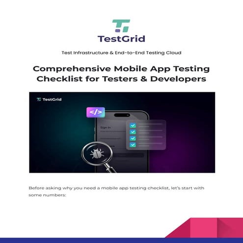 Comprehensive Mobile App Testing Checklist for Testers & Developers (1).pdf