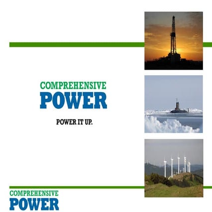 Comprehensive Power Introduction   Q1 2013