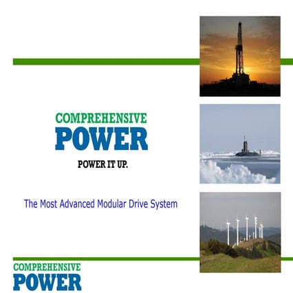 Comprehensive Power TeraTorq Drive and Control modules