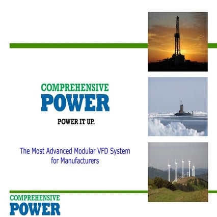Comprehensive Power Modular VFD System for Manufacturers