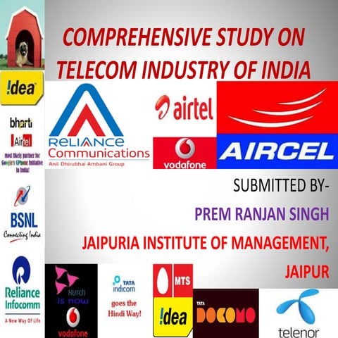 Comprehensive study on telcom industy of industry