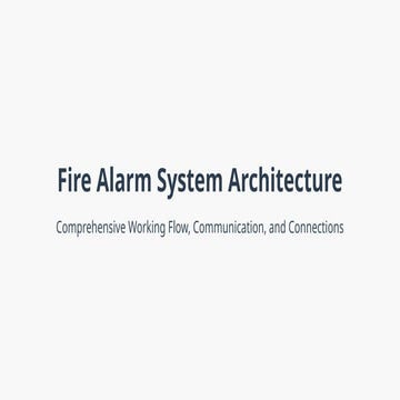 Fire alarm checklist | PDF