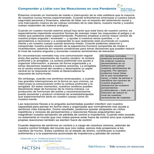 Comprender y lidiar con las reacciones en una pandemia 386175 284_28977_v1