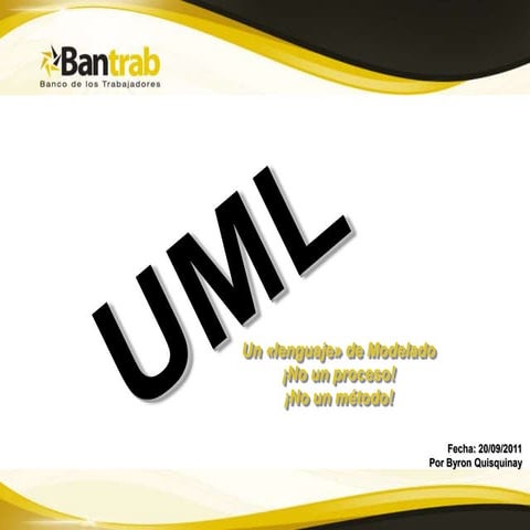 Comprendiendo UML para el área de desarrollo 