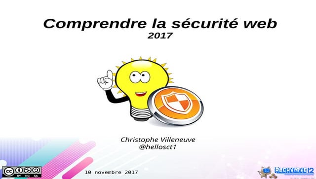 Comprendre la securite web 2017