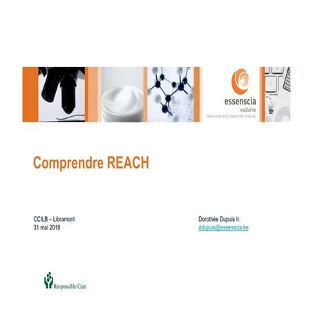 Comprendre Reach – Formation Réglementation REACH – IRYZ