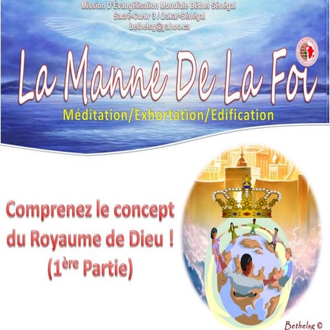 Comprenez le concept du Royaume de Dieu | PPS