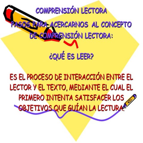 Comprensión Lectora