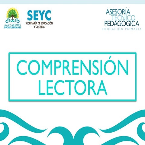 Comprensión lectora
