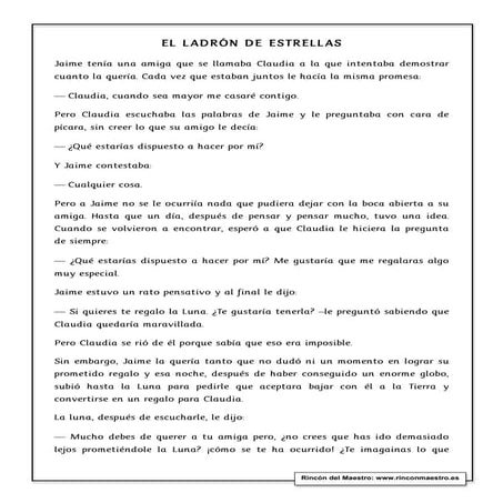 EL LADRÓN DE ESTRELLAS 