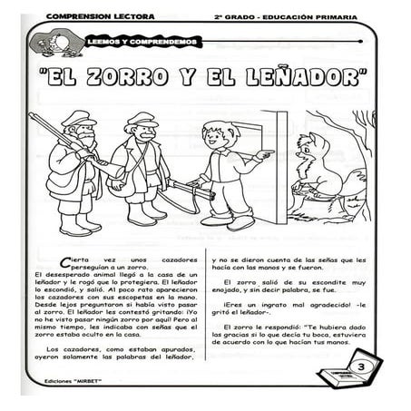 Comprension lectora 2° grado