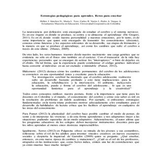 Estrategias pedagógicas para aprend...