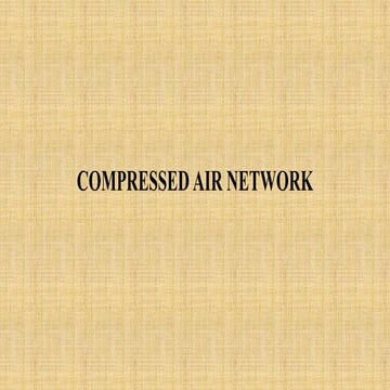 Compressed Air Network