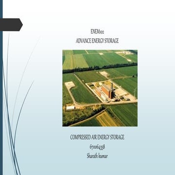 Compressed Air Energy Storage