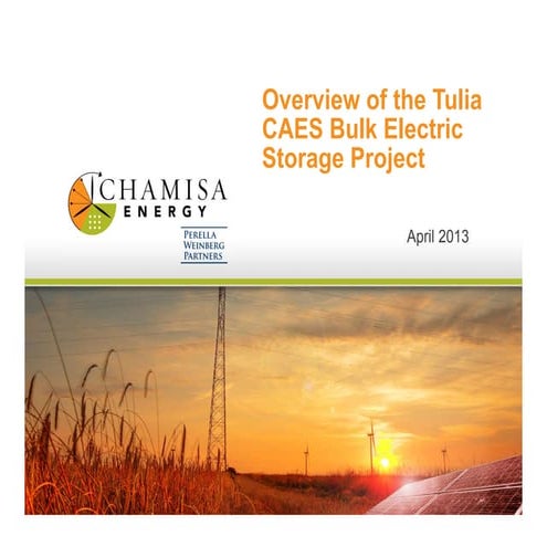 Compressed Air Wind Energy Storage