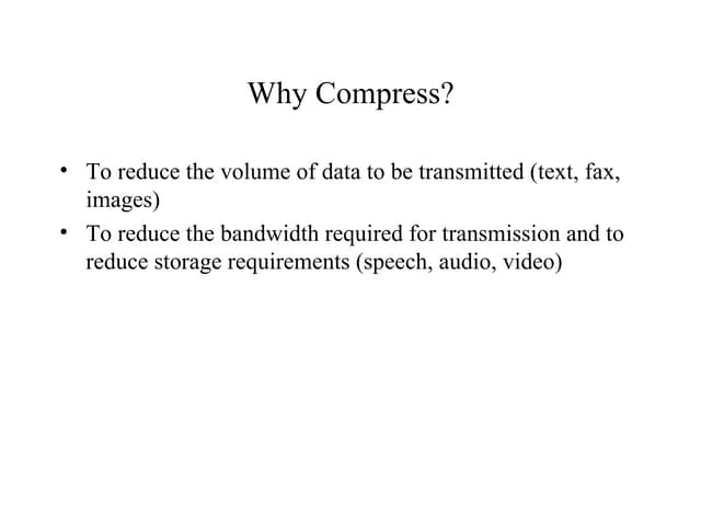 Compression