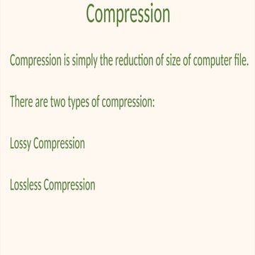 Run Length Encoding The effects of Technology on environment .ppt
