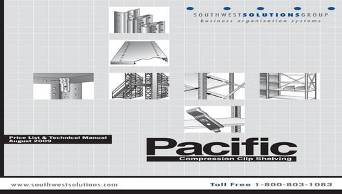 Compression Clip Shelving Industrial Shelves