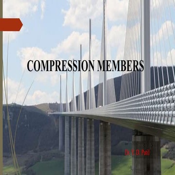 design of compression member by yd patil | PPT