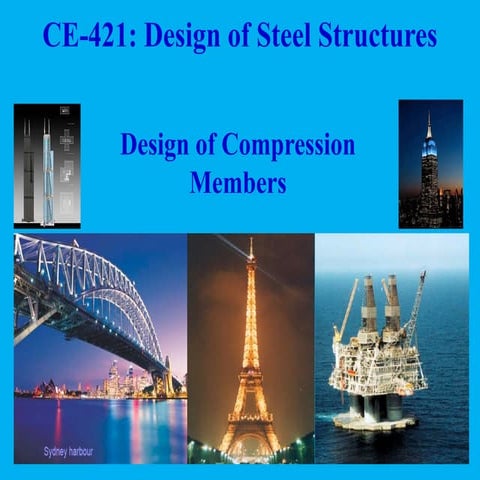 Compression Members 1 for Steel Structures