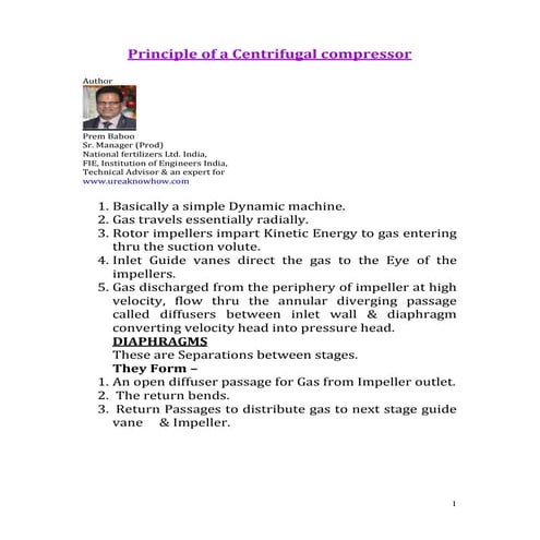 Compressor fundamentals